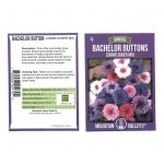 Bachelors Buttons Flower Garden Seeds – Mixed Colors – 3 g – Annual