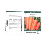 Scarlet Nantes Carrot Seeds -5 g Packet- Heirloom Carrots, Microgreens