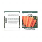 Scarlet Nantes Carrot Seeds – 10 g – Heirloom, Micro Greens