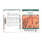 Tendersweet Carrot Seeds -5 (g) Packet- Heirloom Vegetable Garden Seed