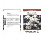 German Chamomile Herb Garden Seeds – 500 Mg Packet – Non-GMO, Heirloom