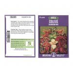 Rainbow Mix Coleus-100 Seed Packet-Decorative & Ornamental House Plant