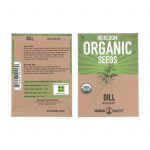 Bouquet Dill Herb Garden Seeds- 1 g Packet – Non-GMO, Heirloom, Organic