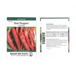 Long Slim Cayenne Hot Pepper Garden Seeds – 300 Mg Packet – Non-GMO