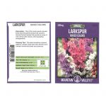 Larkspur Flower Garden Seeds- Giant Imperial Color Mix – 500 Mg Packet