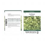 Leaf Lettuce Garden Seeds – Oakleaf – 2.5 g Packet – Non-GMO, Heirloom