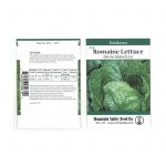 Romaine Lettuce Seeds-Parris Island Cos Variety-2.5 g Packet-Heirloom
