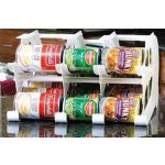 FIFO Mini Can Tracker – Pantry Food Storage Can Rotation Rack