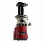 Omega VRT 400 HDS Juicer- Vertical Upright Slow Juice Extractor- Red