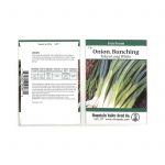 Tokyo Long White Bunching Onion Garden Seeds – 2 g- Non-GMO, Heirloom