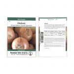 Utah Yellow Sweet Spanish Onion Garden Seeds – 2 g – Non-GMO, Heirloom