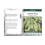 Snow Pea Garden Seeds – Oregon Giant – 4 oz – Non-GMO, Sweet Peas