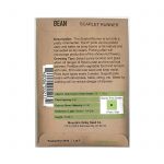 Scarlet Runner Pole Bean Seeds-15 g-Non-GMO, Heirloom-Vegetable Garden