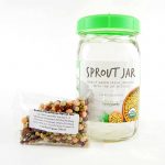 1 Quart Sprouting Jar w/ Strainer Lid & Sprouter & 2 Oz. Alfalfa