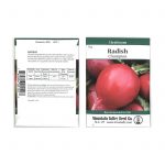 Champion Radish Seeds – 8 g – Heirloom Garden, Non-GMO, Vegetable