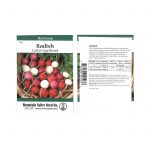 Easter Egg Blend Radish Seeds- 8 Gram Seed Packet – Heirloom Gardening
