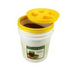 Gamma Screw On 5 Gallon Bucket Lid – Yellow – Air & Water Tight Seal