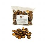 Whole Shiitake Dried Mushrooms – Dehydrated – Wild Harvested 4 Oz