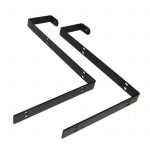 Bloom Master Planter Box Square Top Brackets -Pair -For 3.5 Inch Rails