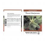 Sweet Marjoram Herb Garden Seeds – 500 mg Packet – Non-GMO, Heirloom
