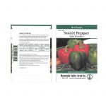 Yolo Wonder L – Sweet Pepper Garden Seeds – 300 mg Packet – Non-GMO