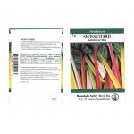Swiss Chard Garden Seeds – Rainbow Mix – 5 g – Non-GMO, Heirloom