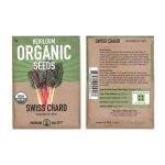 Swiss Chard Garden Seeds-Rainbow Mix-3 g -Non-GMO, Vegetable, Organic