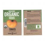 Tomato Garden Seeds – Golden Queen – 250 mg – Non-GMO, Organic