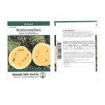 Watermelon Garden Seeds – Baby Doll Yellow Hybrid – 20 Seed- Non-GMO