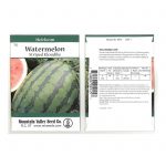 Watermelon Garden Seeds – Striped Klondike Blue Ribbon – 3 g Packet